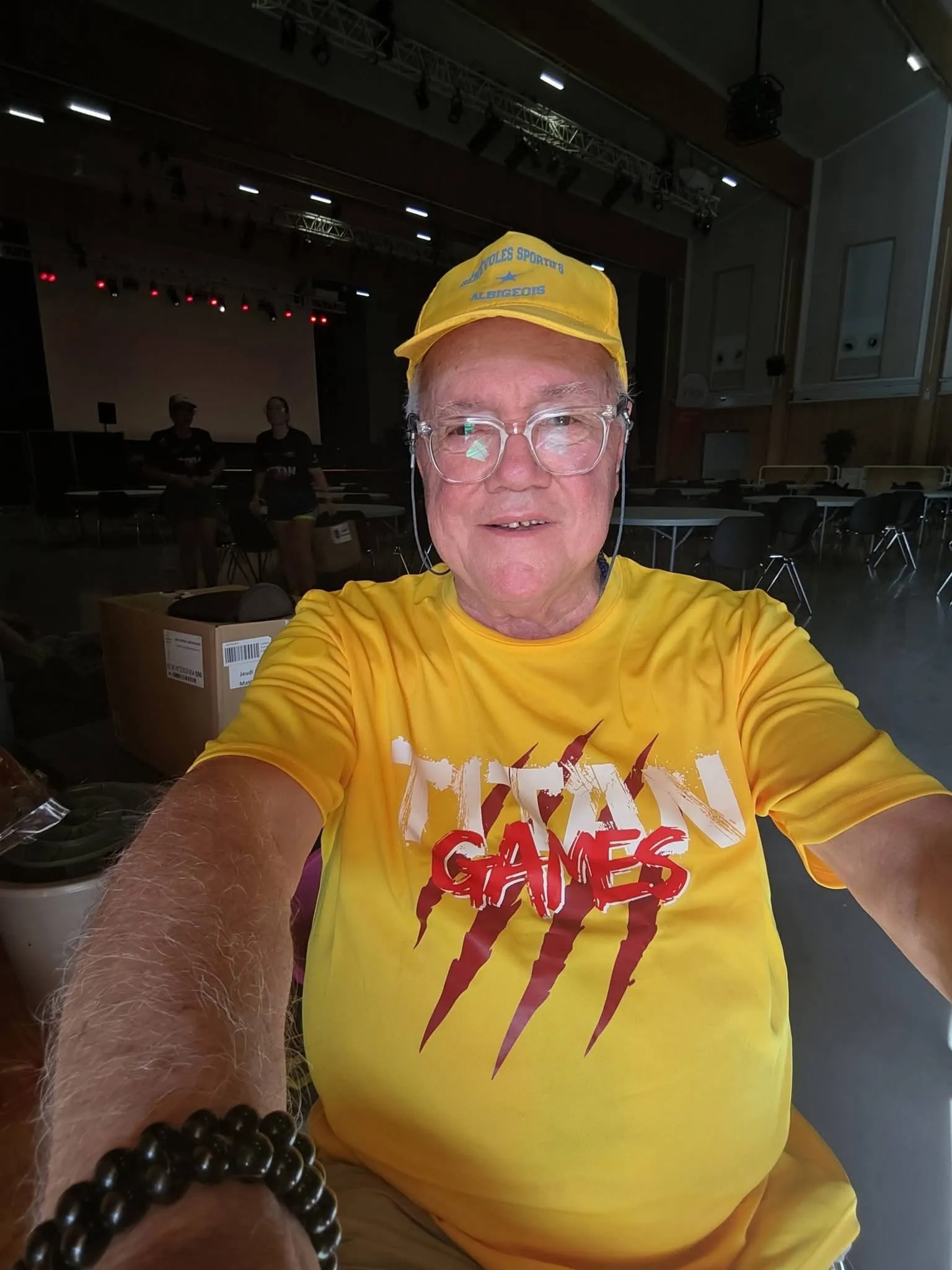 Philippe Brun dans les coulisses des Titan Games